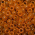 Pony Beads (1200Pcs 6x9mm) for Bracelets Making Kit, Kandi Beads, Hair Beads for Braids, Craft Beads for Jewelry Making (Orange Glitter)...