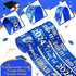 Moukeren 3 Roll Class of 2024 Graduation Ribbon Graduation Party Favors Decor 1 Inch Congratulations Ribbon DIY Congrats Grad Ribbon Art Fabric Ri...