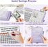 100 Envelopes Money Saving Challenge, Easy and Fun Way to Save $5,050, Budget Binder Savings Challenge Book, Savings Challenges Budget Book Binder...