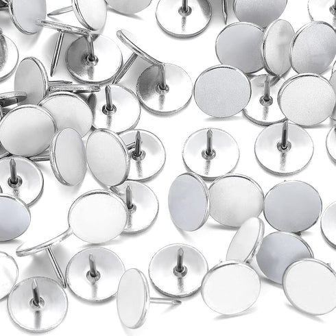 200 Pack Reflective Tacks Trail Marking Tacks Glow Tacks Reflective Trail Markers Hunting Reflector Tacks Mark Trail Reflective Thumb Tacks for Hu...