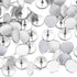 200 Pack Reflective Tacks Trail Marking Tacks Glow Tacks Reflective Trail Markers Hunting Reflector Tacks Mark Trail Reflective Thumb Tacks for Hu...