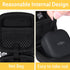 co2CREA Hard Case Replacement for SHOKZ OpenFit Open-Ear True Wireless Bluetooth Headphones, Black...