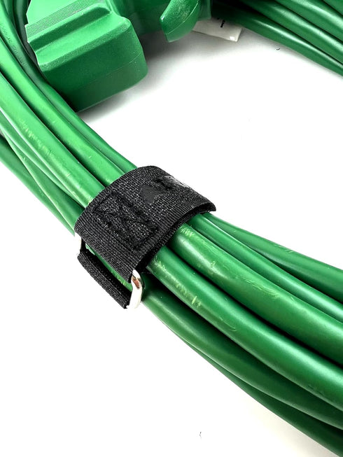 20x 6" x .75" (4.5" useable) Hook and Loop Nylon Cinch Straps, Reusable Fastening, Securing, Cable Straps...