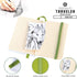 Pentalic 3" x 4" Pocket Sketchbook Traveler Journal, 160 Pages, Olive Green...