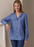Butterick Misses' Fitted Shirts Sewing Pattern Kit by Palmer/Pletsch, Design Code B6924, Sizes 6-8-10-12-14...