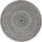 Wrapables® 15" Woven Round Placemats (Set of 6), Black...