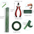 Floral Arrangement Kit Bouquet DIY Making Tools 24 Gauge Floral Stem Wire,24 Gauge Paddle Wire,Wire Cutter,Tapes...