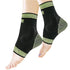 Adjustable Foot Socks, Ankle Brace Compression Support Sleeve with Silicone Gel, Arch Support - Boosts Recovery from Joint Pain, Sprain, Plantar F...