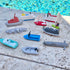 Safari Ltd. In the Water TOOB - Figurines of Jet Ski, Raft, Submarine, Motorboat, Windsurfer, Battleship, Cruise, Steam, Sail, Tug, Cargo Boat - E...
