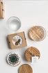 Now Designs Ceramic 4 Shadowvale Coaster Set, Multicolor...