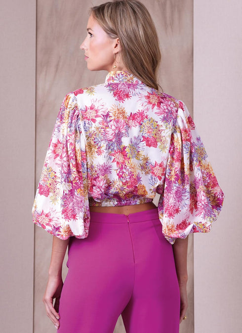 Vogue Misses' Loose-Fitting Top Sewing Pattern Packet, Design Code V1939, Sizes 8-10-12-14-16...
