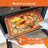 Silicone Baking Mat Sheets Set, Easy Clean &Non-Stick Food Grade Reusable Baking Mat, 2 Half Sheet Cookie Baking Mats Silicone for Oven, Make Maca...