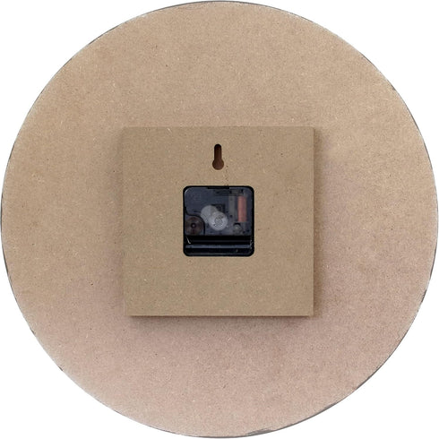 Stonebriar Vintage Farmhouse 14 Inch Round Battery Operated Hanging Wall Clock...