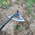 Garden Tools Hollow Hoe, All-Steel Hardened Hollow Hoe, Sharp Garden Edger Weeder, Durable Gardening Hoe Hand Tool Weed Puller Accessories for Bac...