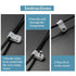 100 Pcs 3/8 Inch R-Type Clip Clamp, Nylon P-Type Mounting Clips, Cable Clip Wire Clamp for Wire Management, Stainless Steel Screws Included...