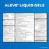Aleve Liquid Capsules, Naproxen Sodium Capsules 220 mg (NSAID), Pain Reliever/Fever Reducer, Fast Pain Relief, 120 Count...