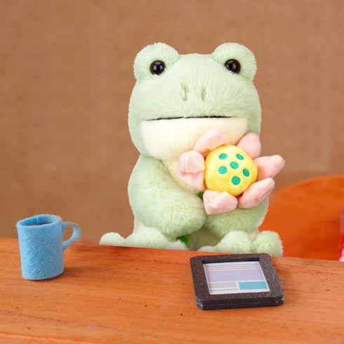 IKASA Frog Stuffed Animals Plush Toys,13.5" Cute Plushie Soft Small Fluffly Cuddly Toy, Gifts for Family Kids Girls Boys...