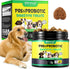 Probiotic Chews for Dogs (Duck 120PCS), Probiotics for Dogs with Digestive Enzymes, Dog Probiotics for Yeast, Itchy Skin, Anti Diarrhea, Gut Diges...