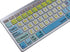 Old Man Colorfull Spain Spanish Language Big Font Letter Work Efficiency Shortcuts Hotkey Wireless Bluetooth Keyboard for Dell Thinkpad iMac MacBo...