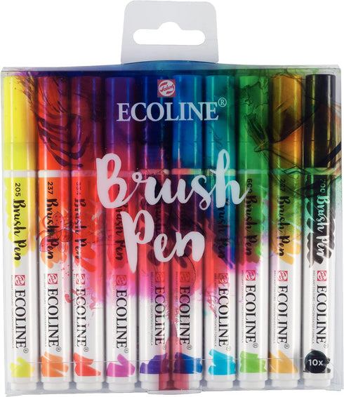 Ecoline Brush Pen Sets (10-pc. Set, General Selection)...