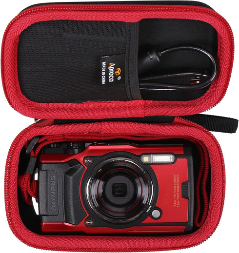 Aproca Hard Storage Travel Case, for OLYMPUS Tough TG-7 / TG-6 Waterproof Camera and Accessories...