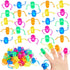 Junkin 40 Pcs Cute Finger Puppets Toys Finger Toys of Monster Pattern Soft Rubber Finger Puppet Mini Stretchy Fidget Toy Finger Doll Toys Prank Se...