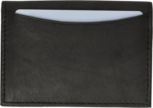 Marshal® RFID Blocking Mens Leather Expandable Business Card Case Wallet...