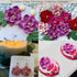 Puocaon Petal Polymer Clay Cutters - 20 Pcs Petal Clay Cutters for Polymer Clay Earrings, 30 Pcs Pistil Brass Charms 4 Petal Texture Clay Molds fo...