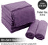 TENSTARS 12 Pack Premium Washcloths Set - Quick Drying- Soft Microfiber Coral Velvet Highly Absorbent Wash Clothes - Multipurpose Use as Bath, Spa...