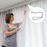 Shappy 120 Pack Drapery Hooks Pins for Curtains, Metal Pinch Pleat Hooks with Clear Box 1.2 Inch for Window Door and Shower Curtain(Silver)...