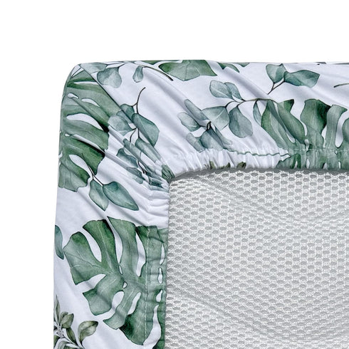 AMROSE 3 Pack Easy Care Changing Pad Covers, Ultra Soft Microfiber Diaper Change Table Sheets for Baby Boys and Girls, Leaf Collection...