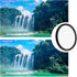 PULUZ 52mm UV?ND2-400 Lens Filter Adjustable Neutral Density Filter for GoPro Hero11 / Hero11 Black Mini / HERO10 / HERO9 with Adapter Ring and Le...