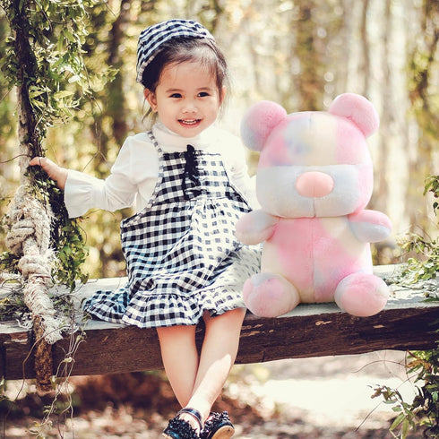 Tie Dye Bears Stuffed Animal Plush Toy - Plushie for Ages 3+ - Super Soft and Cuddly – Good for Girls and Boys, Employees, Collectors, Great Valen...