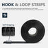 Hook and Loop Straps Double-Sided Adhesive Strip and Cables Self-Gripping Hook and Loop Roll,Cut To Length,Reusable Wide 1.2in Fastening Cable Str...