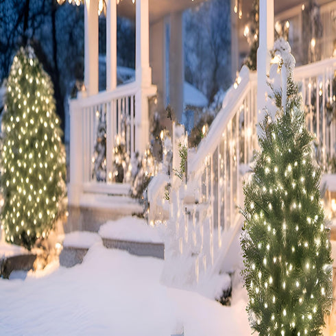 100 LED Warm White Green Wire String Lights, UL Certified and Commercial Decorative Lights String, for Indoor Outdoor Christmas trees, Patio, Tree...