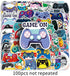 100 Pcs Play Game Stickers for Teen, Cool Cartoon Trendy Gamepad Waterproof Gaming Sticker,Vinyl Laptop Phone Skateboard Stickers....