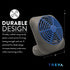 O2COOL Treva 5 Inch Battery Powered Fan Portable Desk Fan 2 Cooling Speeds with Compact Folding & Tilt Design Small Fan Cubicle Accessories Mini F...