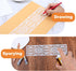 12 Pieces Stencils for Painting, Reusable Border Leaf Stencil, Furniture Cake Decorative Stencils for Wood Wall DIY Art Craft Canvas Fabric Home D...