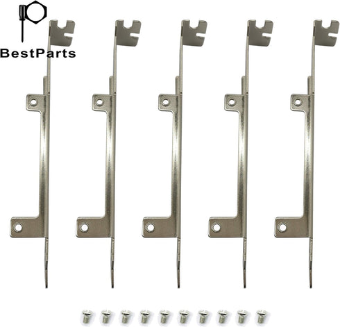 BestParts 5pcs New Full Height Bracket for Intel E10G42BTDA X520-DA2 E10G42BFSR X520-SR2 X520-LR2 X710-DA2 JL82599ES E33052-003...