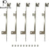 BestParts 5pcs New Full Height Bracket for Intel E10G42BTDA X520-DA2 E10G42BFSR X520-SR2 X520-LR2 X710-DA2 JL82599ES E33052-003...