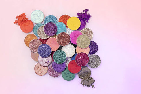 wet n wild Metallic Eyeshadow Fantasy Makers Fantasy Makers Pigment Palette, Shimmer Eye Makeup, Pink-Palooza,1230435...