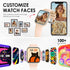 Smart Watch for Women, 1.75" AMOLED Fitness Tracker for Android iOS, Answer/Make Call with Heart Rate Sleep Monitor 130+ Sports Mode, IP68 Waterpr...