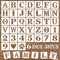 6 Inch Letter Stencils and Numbers, 38 Pcs Alphabet DIY Craft Stencils, Reusable Plastic Drawing Templates for Painting on Wood, Wall, Fabric, Roc...