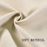 DECOVSUN Light Beige Grommet Valance for Kitchen Blackout Curtain Cream Ivory Valance for Living Room Short Straight Drape for Bedroom Kids Room 7...