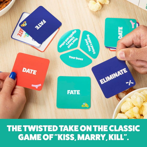 WHAT DO YOU MEME? Date Fate Eliminate — The Card Game That Tests Your Taste...