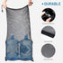 OrgaWise Drawstring Mesh Bag for Pool Toys,Large Mesh Pool Toy Storage Bag with Drawstring Closure,Heavy Duty Netted Beach Bag for Pool Toys and B...