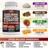 NEW AGE Lions Mane 3000mg 20in1 Mushroom Supplement with Turkey Tail 2000mg Reishi 1000mg Cordyceps Chaga 1000mg with Marshmallow Root...