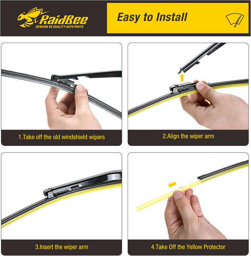 Rear Wiper Blade,13" Back Wiper Blades Replacement for BMW X1 2015-2012,Land Rover Discovery 2020-17, Mercedes-Benz GLC300 2020-16 GLC350e GLC63 A...