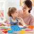 22Pcs Alphabet Tracing Stencil Set for Kids Drawing Stencils with Color Highlighter Letters Numbers and Cute Animal Pattern Paint Boards Learn Art...
