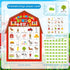 Liliful 35 Pcs Farm Party Bingo Game Farm Animals Game 24 Players Barnyard Birthday Bingo Cards Farm Barn Games for Kids Adults Family School Clas...